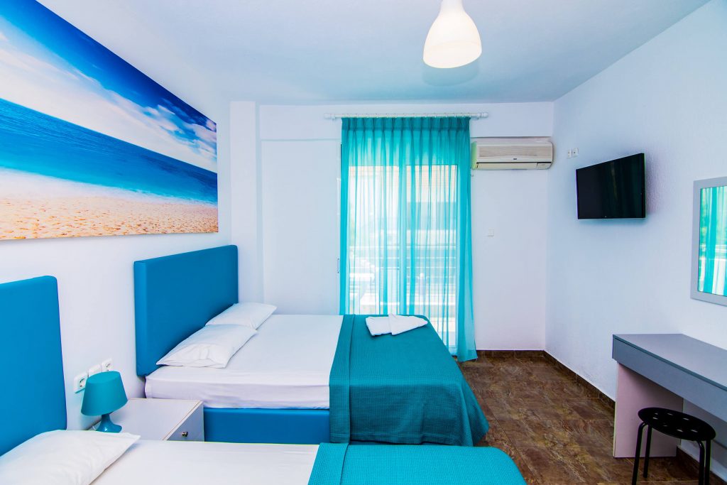 Philoxenia Evgenia - Vrasna Beach - Triple Room - www.philoxenia-hotels.com