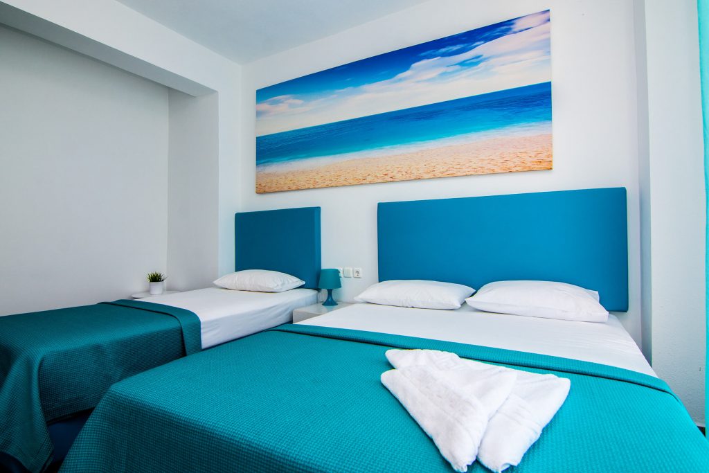 Philoxenia Evgenia - Vrasna Beach - Triple Room - www.philoxenia-hotels.com