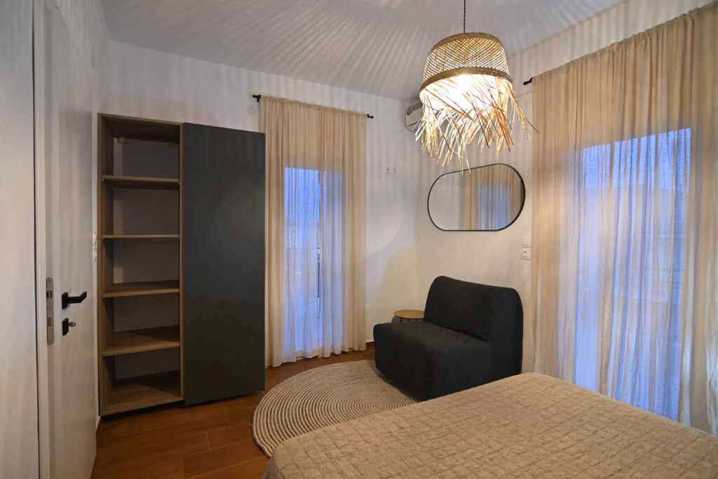 Philoxenia's SEAcret | Bedroom | Villa at Vrasna Beach